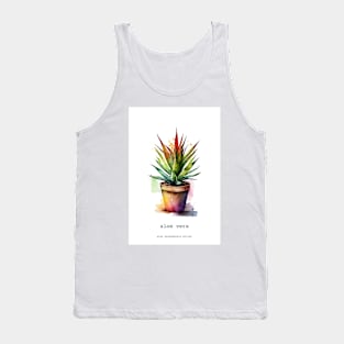 Aloe Vera, Mexican Plant Tank Top